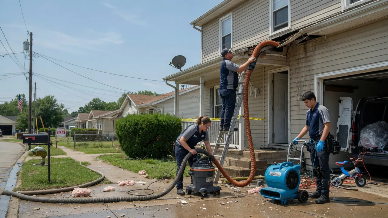 Water Damage Restoration in North Manchester, IN near me